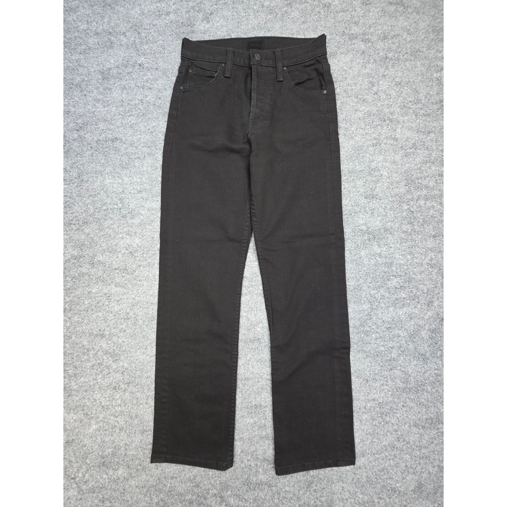 Mother The Tomcat Ankle Jeans Women's 25 Black LASTING IMPRESSION